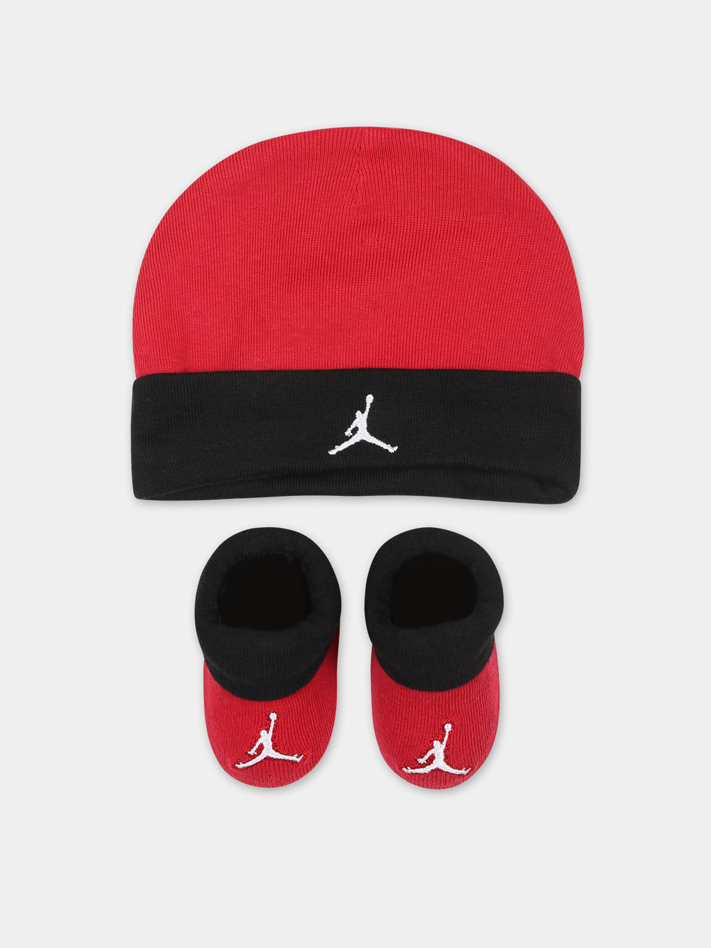 Red set for baby boy with iconic Jumpman